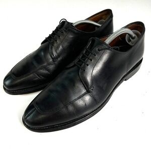 Allen Edmonds Delray Men's Black Leather Lace Up Split Toe Oxford  Shoes 10 D